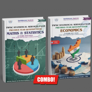 TNPSC Statistical Services PYQ Bank (Maths, Statistics, Economics)-2026 Edition